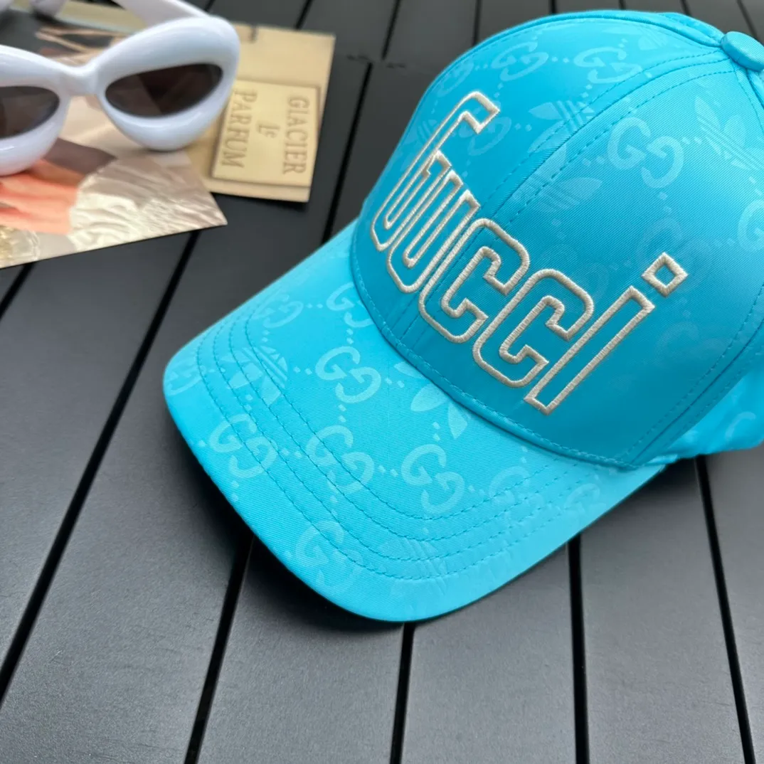 🉐50 GUCCI Gucci co-branded Balenciaga 2023 new simple embroidered baseball cap, very trendy! Casual and sports style. Super easy to match!
