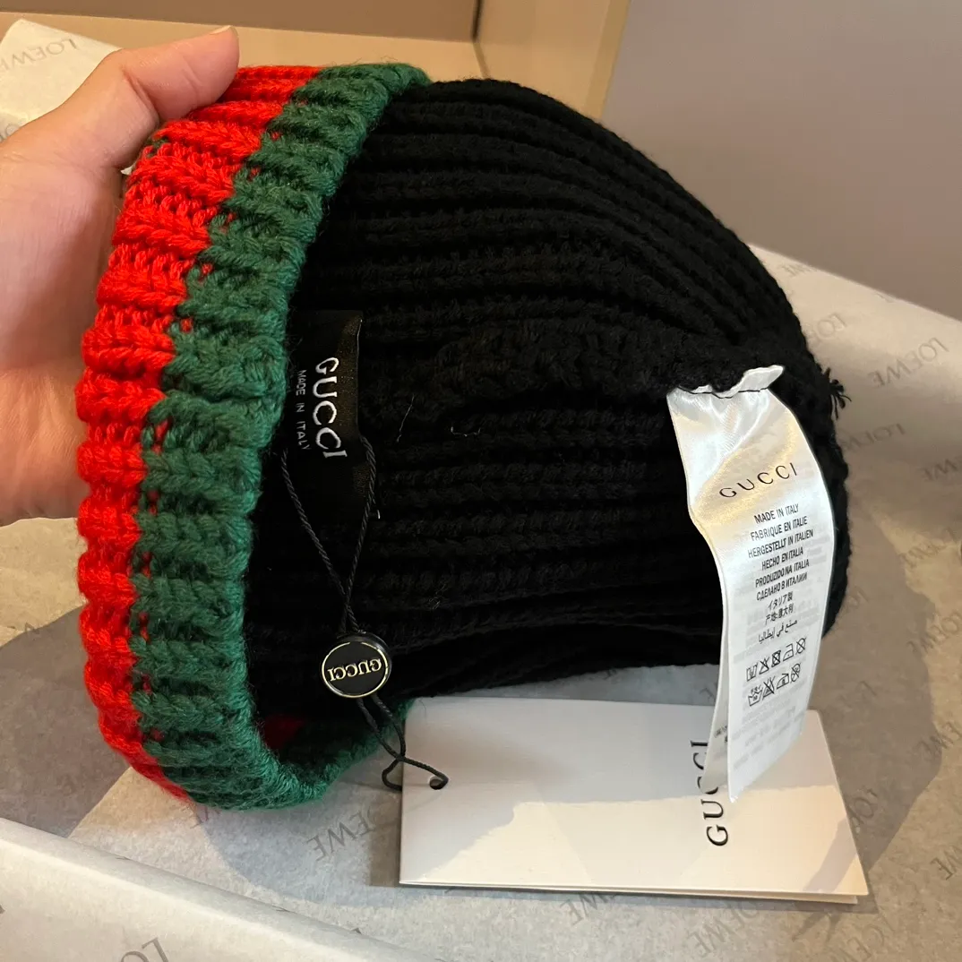 💰90¥ Gucci men’s wool knitted hat, official style