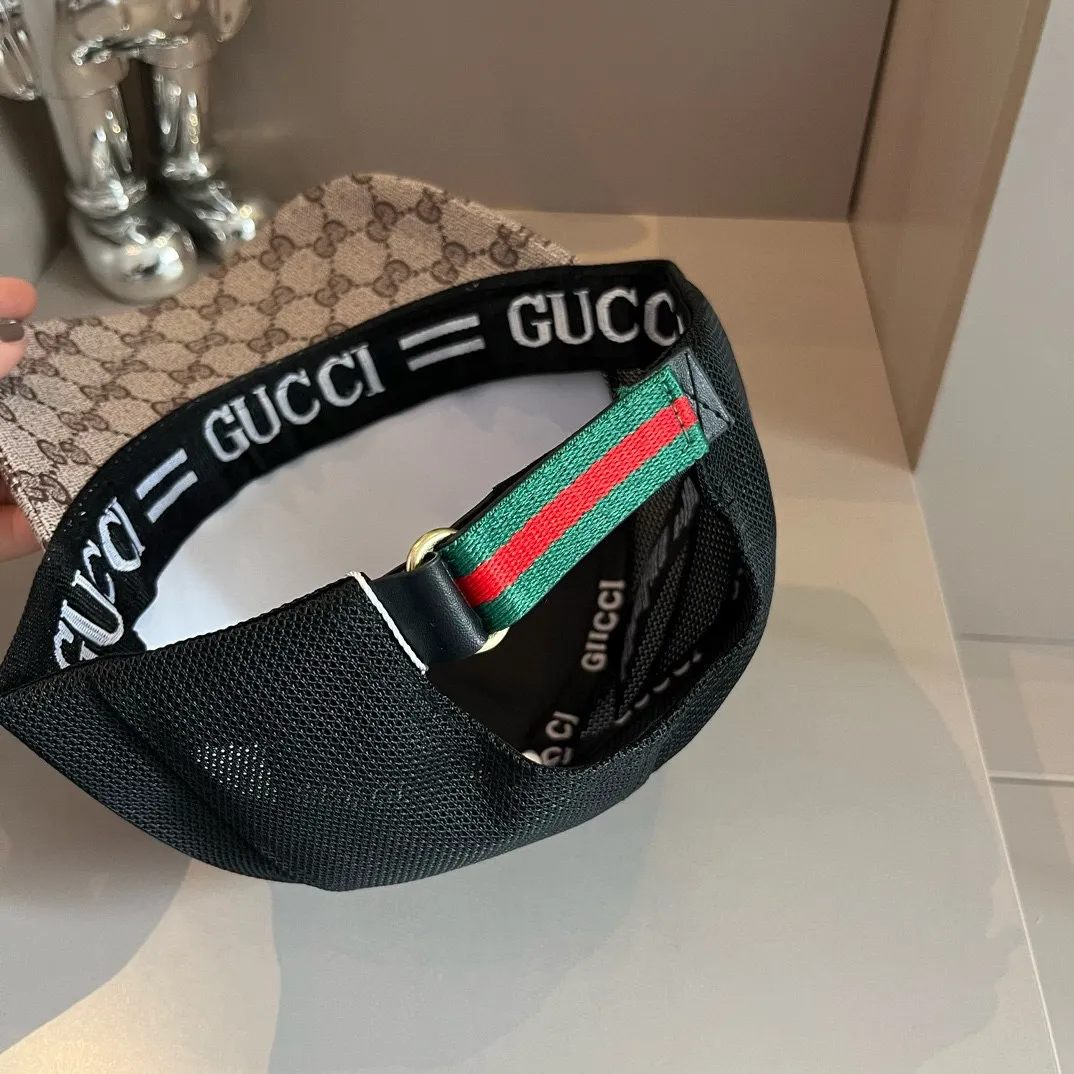 💰60¥ Gucci presbyopic classic baseball cap, unisex, casual and running style