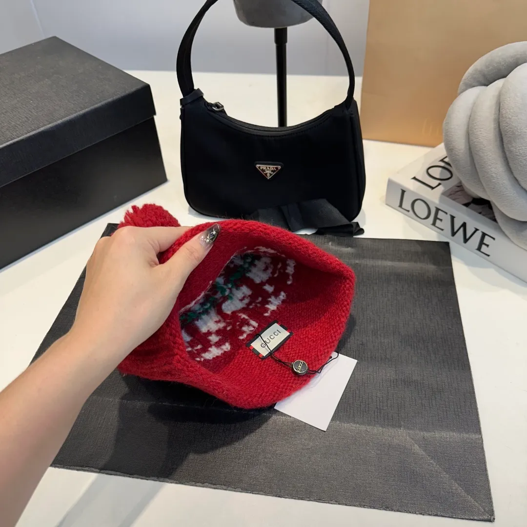P60 Gucci knitted beanie, unisex