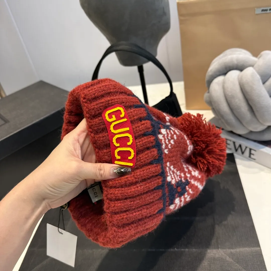 P60 Gucci knitted beanie, unisex