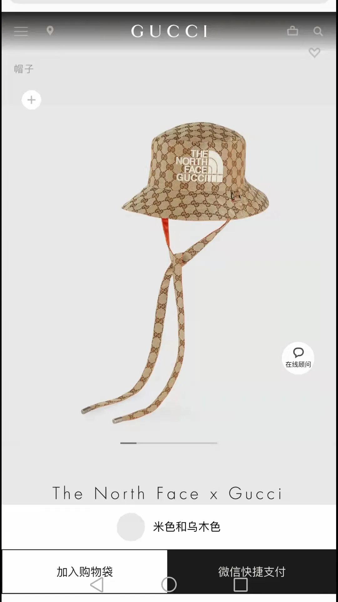 P90 with dust bag [GUCCI] 2022 co-branded counter new simple embroidered long-strap canvas hat, very trendy! Casual and sports style, classic production, super easy to match!