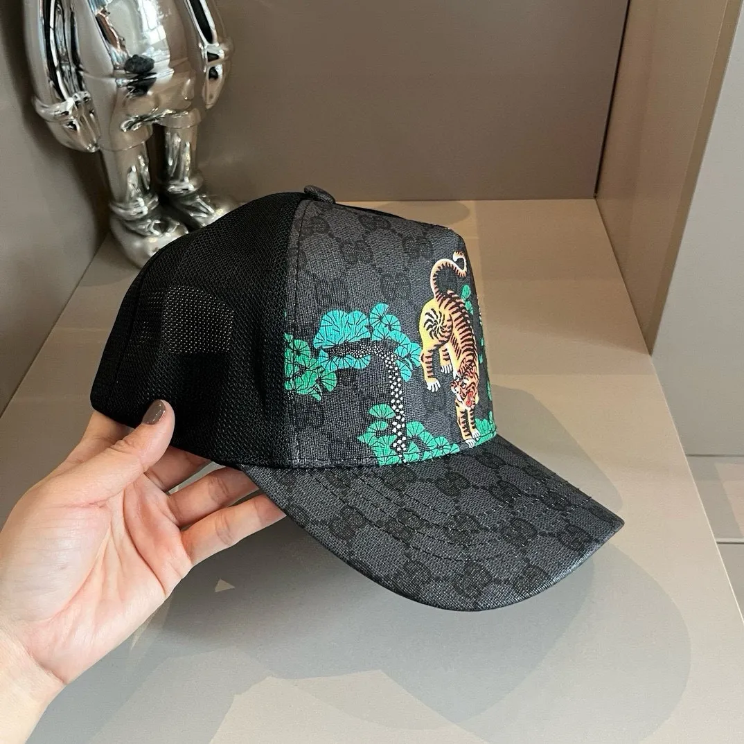 💰60¥ Gucci Gucci mesh baseball cap, unisex, casual running style