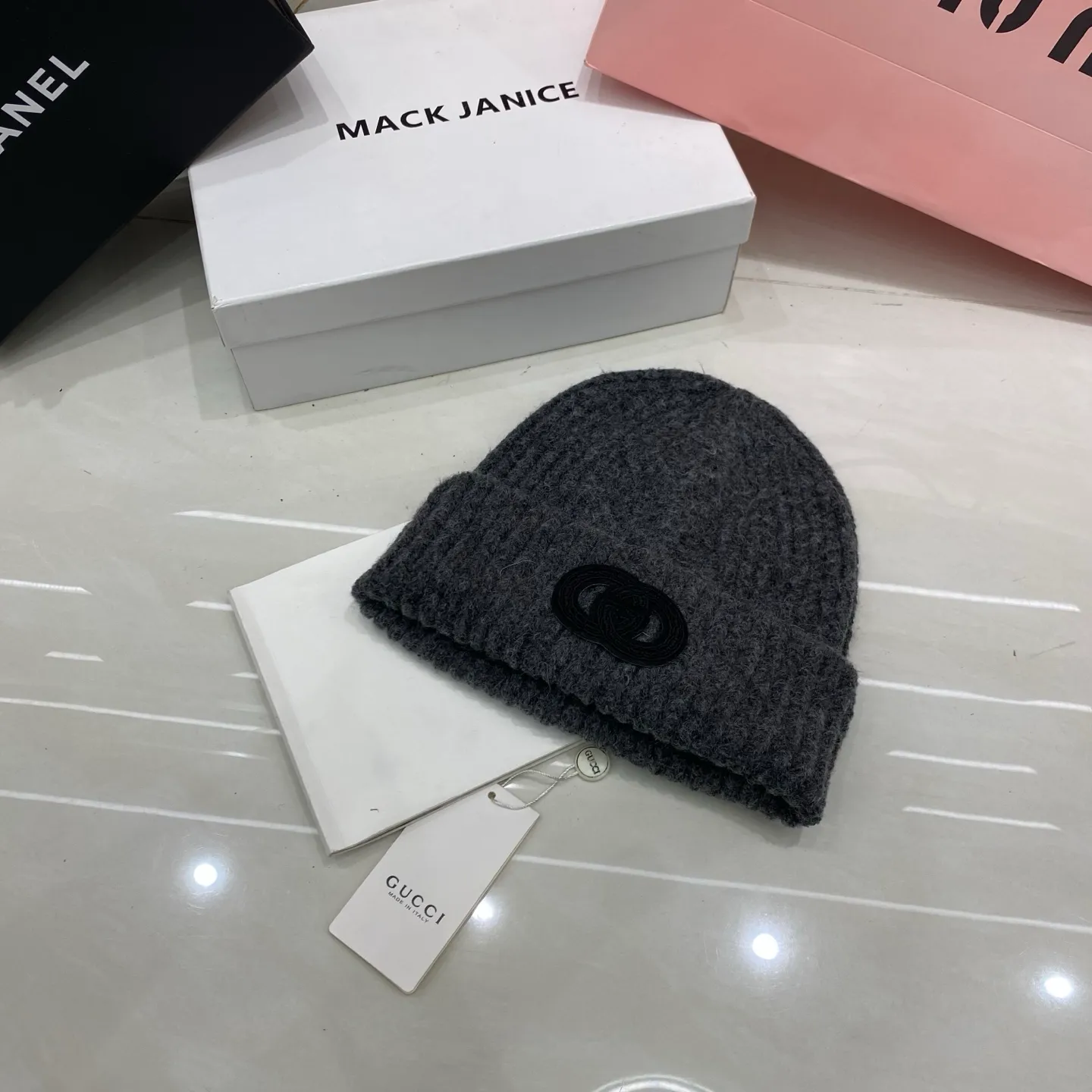 Gucci wool knit hat