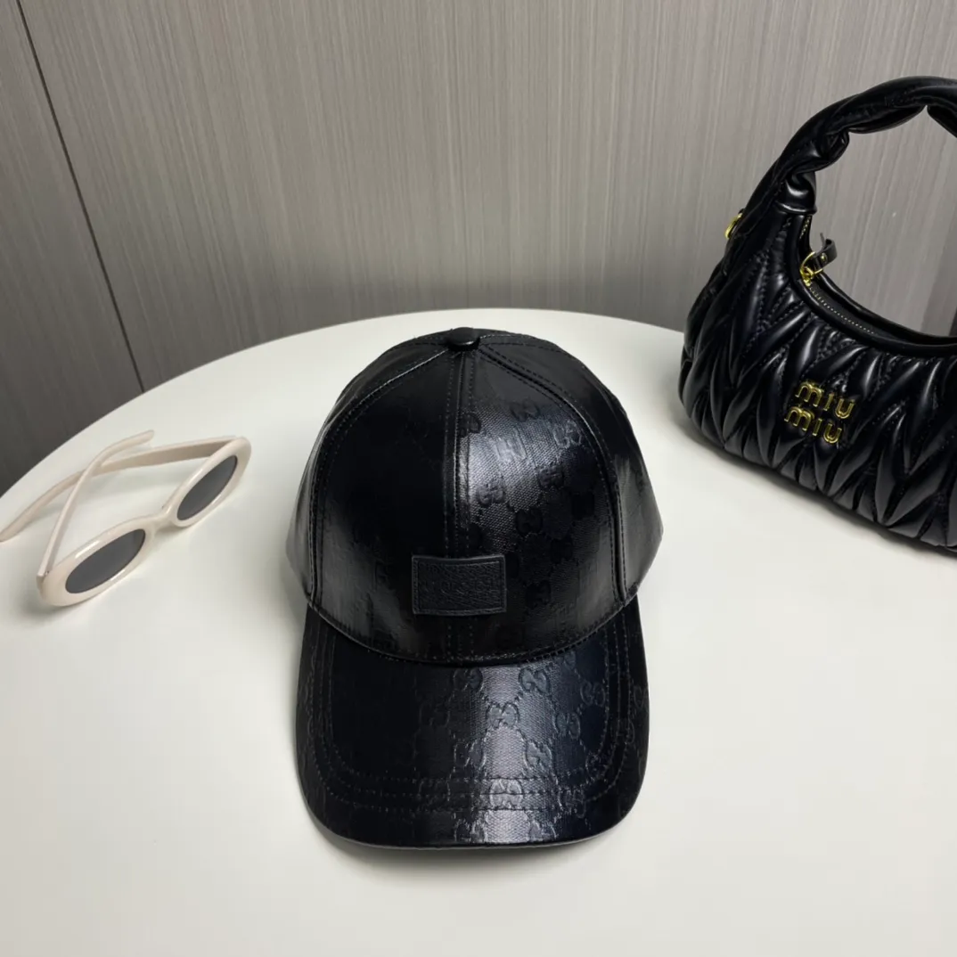 P60【GUCCI】🌸2024 official website is online simultaneously🎊 Korean version of the new British classic casual atmosphere customized model 1:1 original quality unisex baseball cap Meibang three-dimensional printed geological fabric high version quality🔥🔥🔥