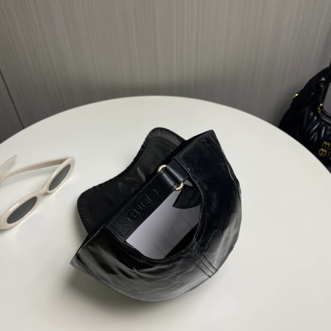 P60【GUCCI】🌸2024 official website is online simultaneously🎊 Korean version of the new British classic casual atmosphere customized model 1:1 original quality unisex baseball cap Meibang three-dimensional printed geological fabric high version quality🔥🔥🔥