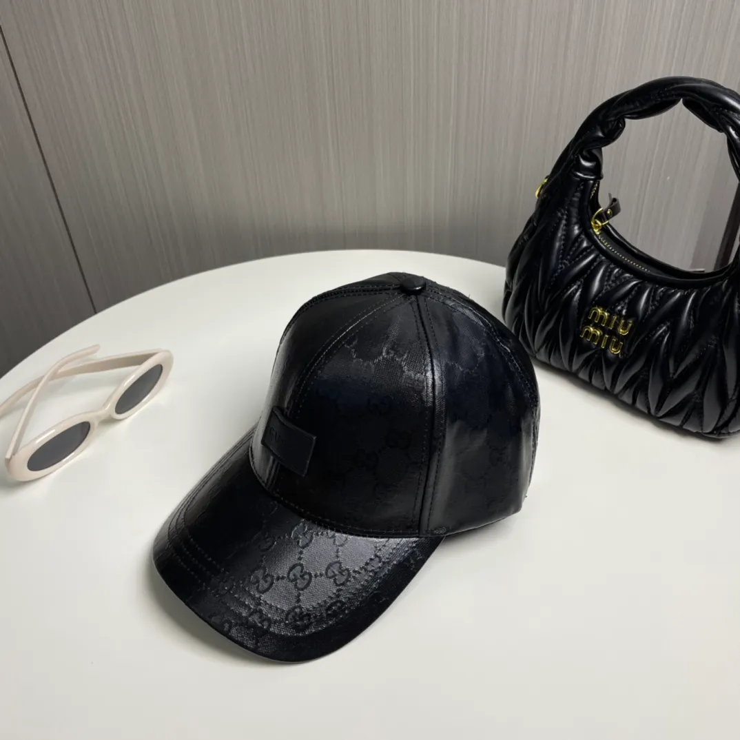 P60【GUCCI】🌸2024 official website is online simultaneously🎊 Korean version of the new British classic casual atmosphere customized model 1:1 original quality unisex baseball cap Meibang three-dimensional printed geological fabric high version quality🔥🔥🔥
