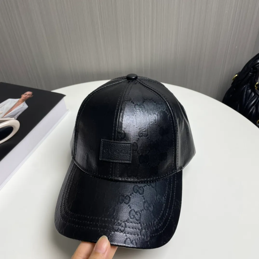 P60【GUCCI】🌸2024 official website is online simultaneously🎊 Korean version of the new British classic casual atmosphere customized model 1:1 original quality unisex baseball cap Meibang three-dimensional printed geological fabric high version quality🔥🔥🔥