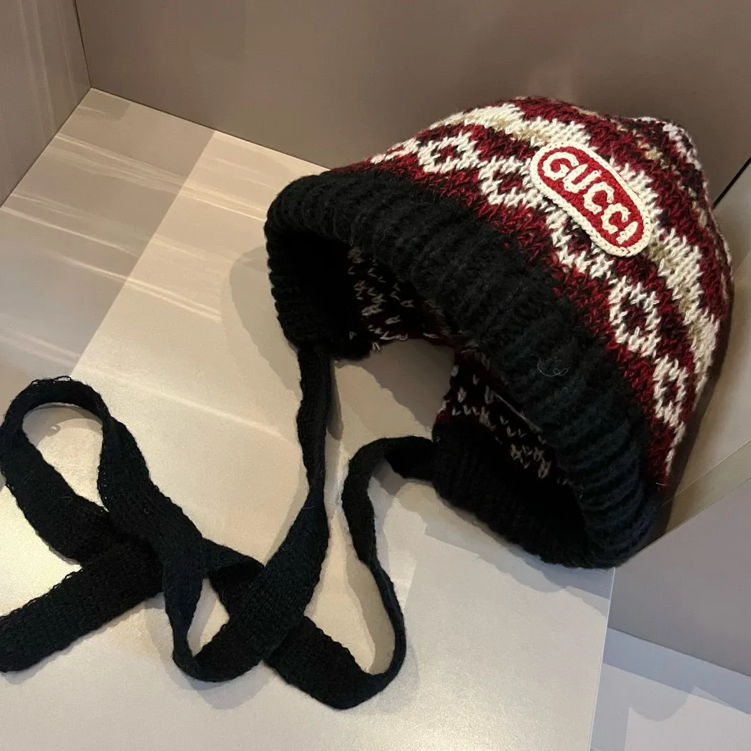 💰90¥ Gucci new knitted ear hat