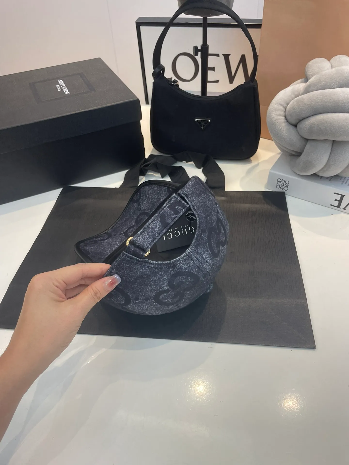 P70 Gucci new original baseball cap, original canvas, light and breathable! Basic head circumference 56, adjustable patch