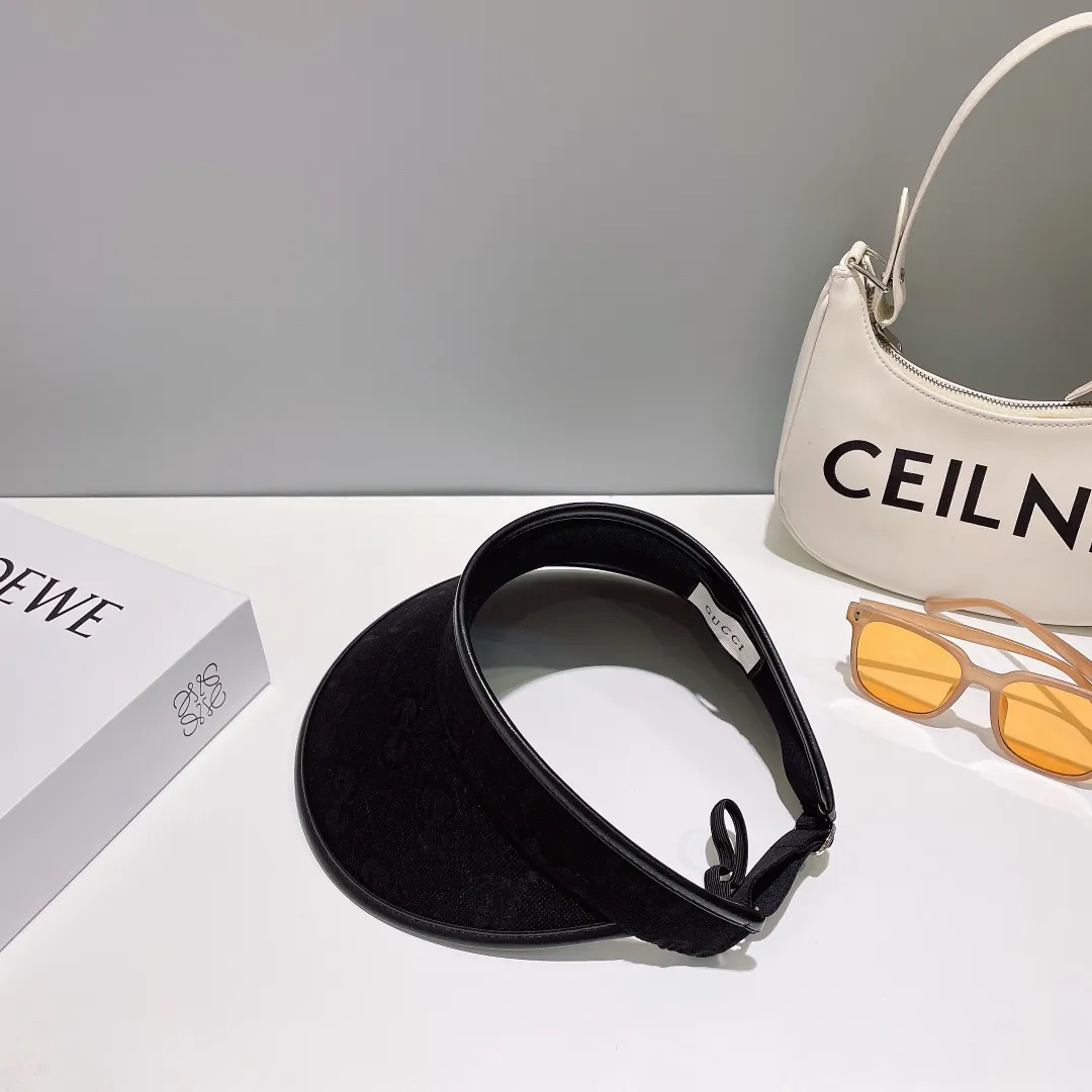 P56 comes with dust bag, GUCCI high-end item👍Sports and leisure empty top hat🎩 The latest popular version🌟 🎉 The hat shape is awesome👍 Unisex couple style, a must-have artifact for travel [Naughty]