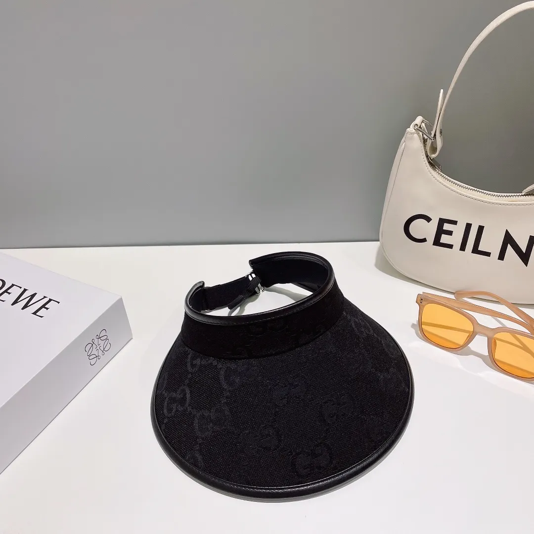 P56 comes with dust bag, GUCCI high-end item👍Sports and leisure empty top hat🎩 The latest popular version🌟 🎉 The hat shape is awesome👍 Unisex couple style, a must-have artifact for travel [Naughty]