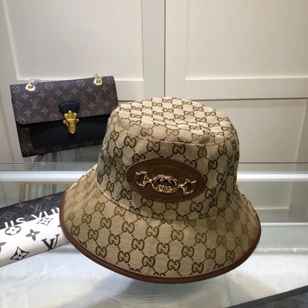 P56💰Gucci classic original fisherman hat, exquisite and pure, stylish and stylish, cool and fashionable, out of stock at the counter, popular, great quality