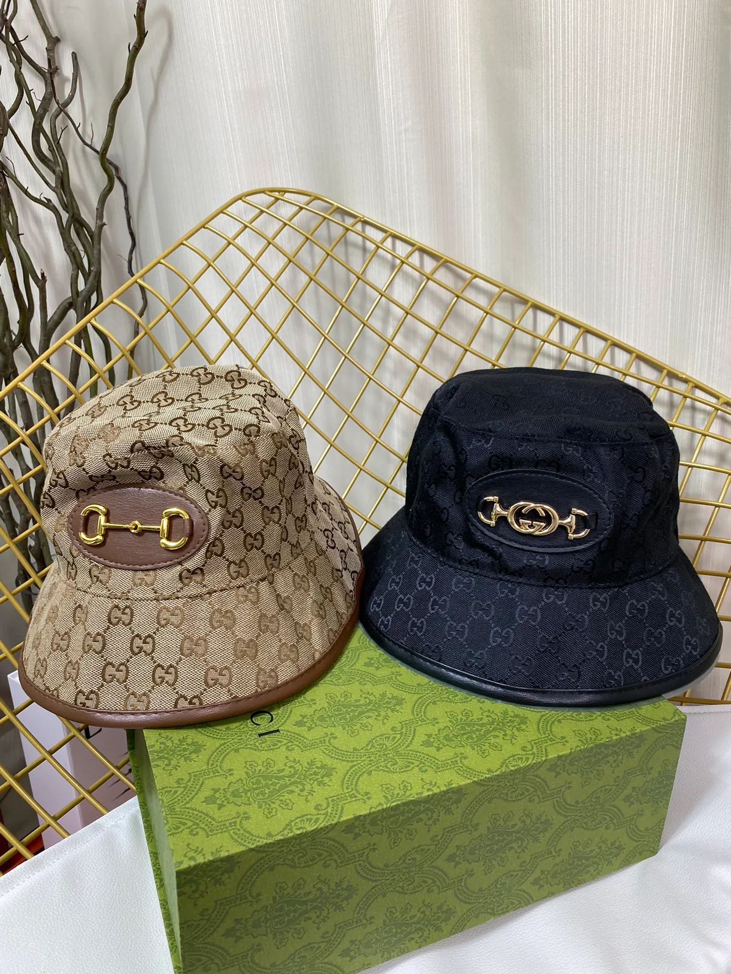💰80 GUCCI bucket hat 2022 official website simultaneous counter new classic baseball cap, the details and workmanship are very exquisite,‼ Classic for men and women