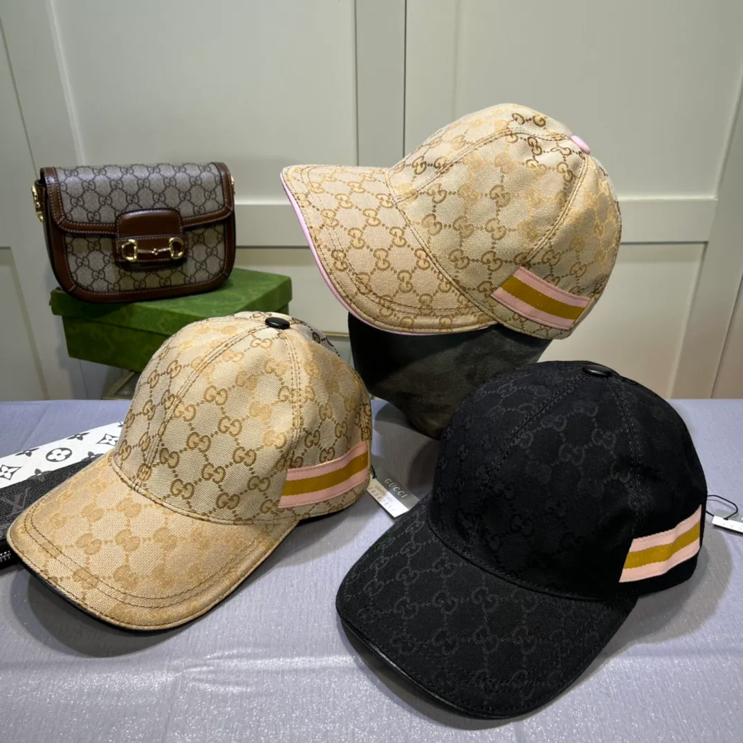 P90💰10,000-year-old classic model shipped! Gucci (Gucci) classic original baseball cap 😍😍Customized at the 1:1 counter mold, the highest version, original canvas + first layer of cowhide, pure cotton lining, light and breathable! Photographed in real life, suitable for men and women in all seasons, basic head circumference 56cm, adjustable patches.