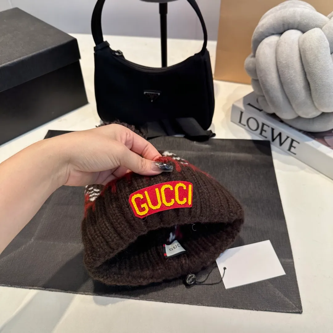 P60 Gucci knitted beanie, unisex