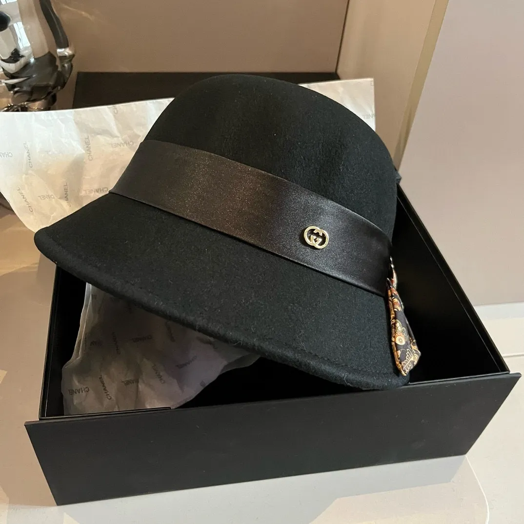💰180¥ Gucci wool basin hat, super goddess style, advanced custom hat, 100% wool🦙% fabric, head circumference 57cm