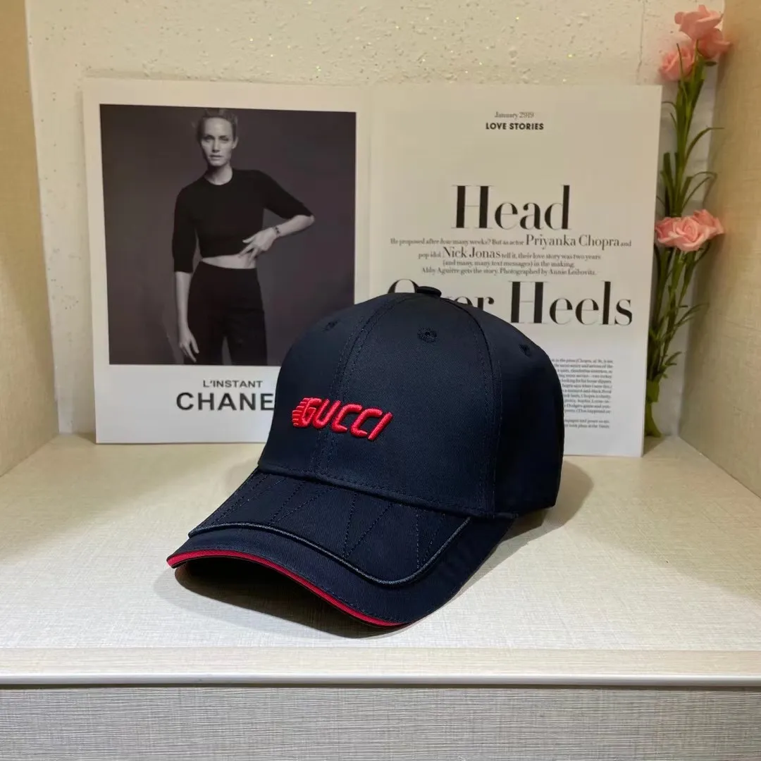 Special P70💛 comes with dust bag [GUCCI Gucci] 2022 spring embroidered baseball cap, shipped from the counter at the same time, big-name models are super easy to match, hurry up and get it!