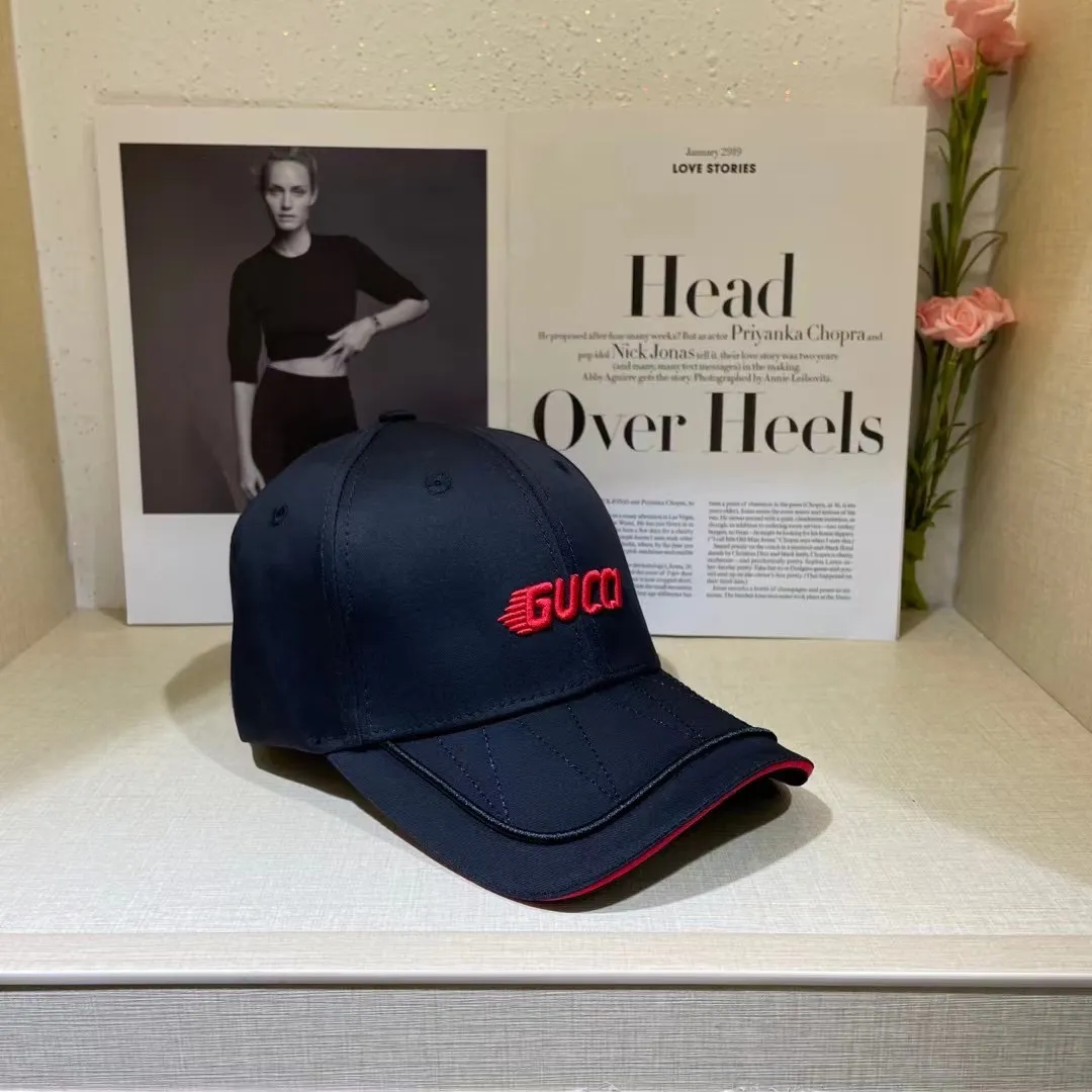 Special P70💛 comes with dust bag [GUCCI Gucci] 2022 spring embroidered baseball cap, shipped from the counter at the same time, big-name models are super easy to match, hurry up and get it!