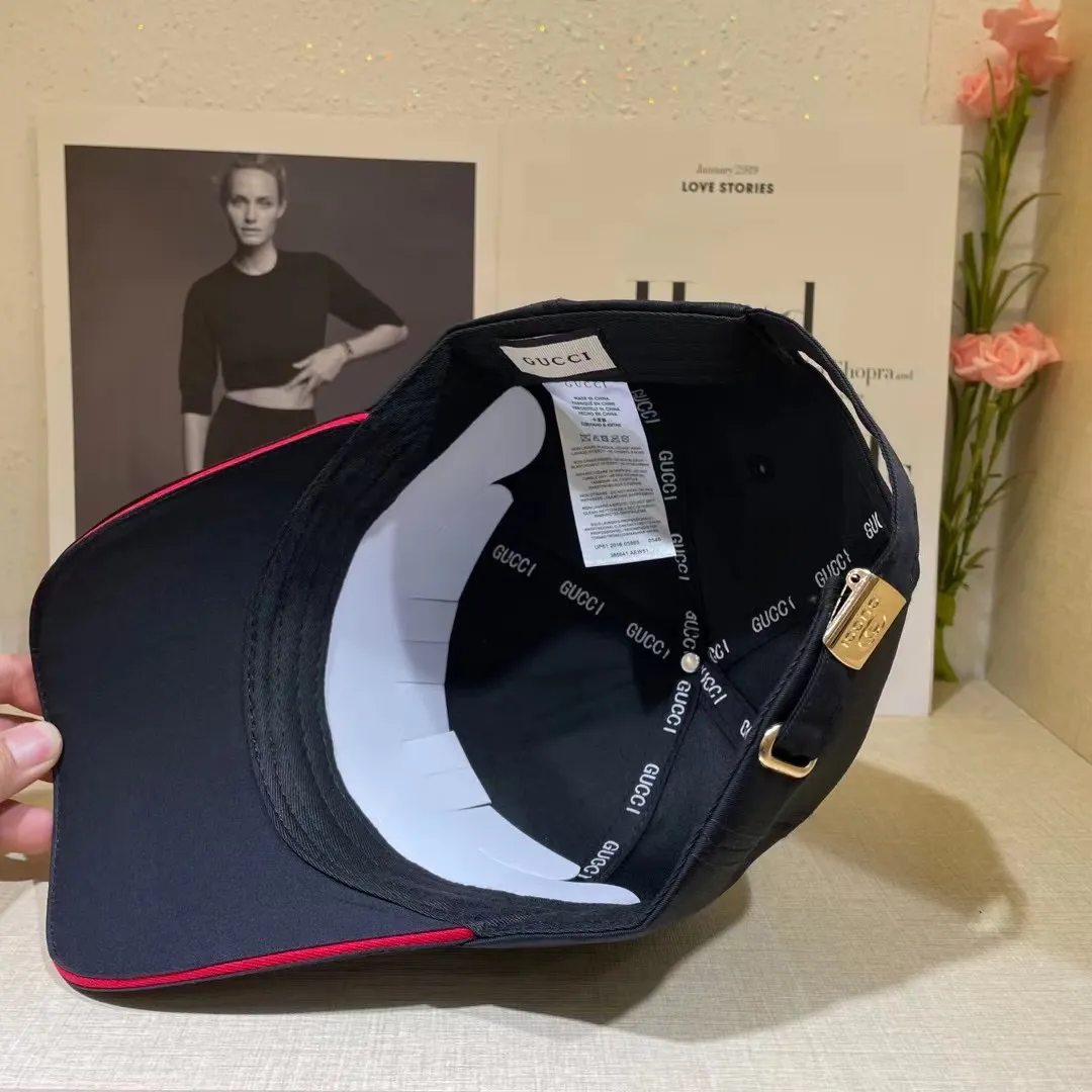 Special P70💛 comes with dust bag [GUCCI Gucci] 2022 spring embroidered baseball cap, shipped from the counter at the same time, big-name models are super easy to match, hurry up and get it!
