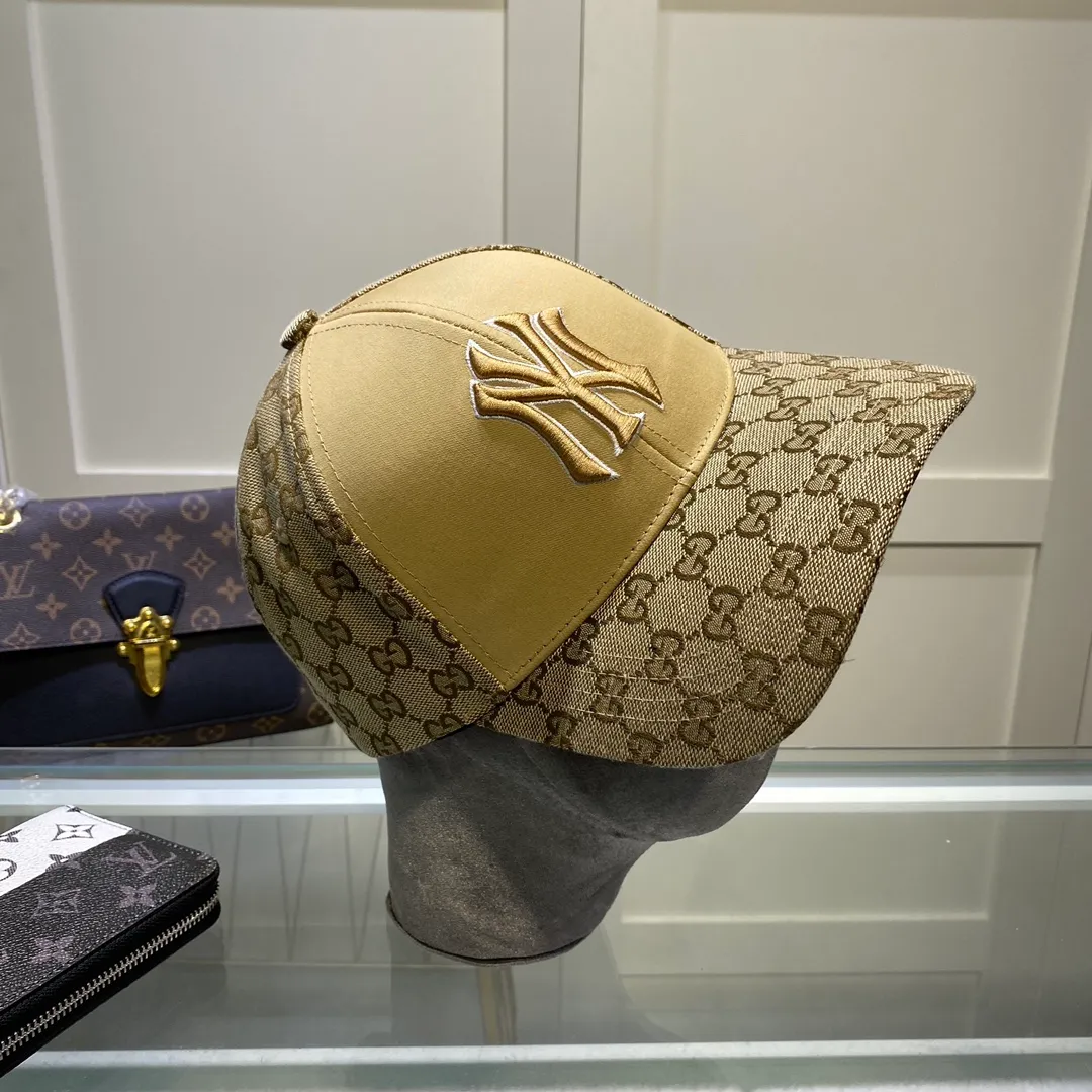 P70 with dust bag [GUCCI] 2022 counter new simple embroidered baseball cap, very trendy! Lian Ming style, casual and sports style, classic production, super easy to match with clothes!