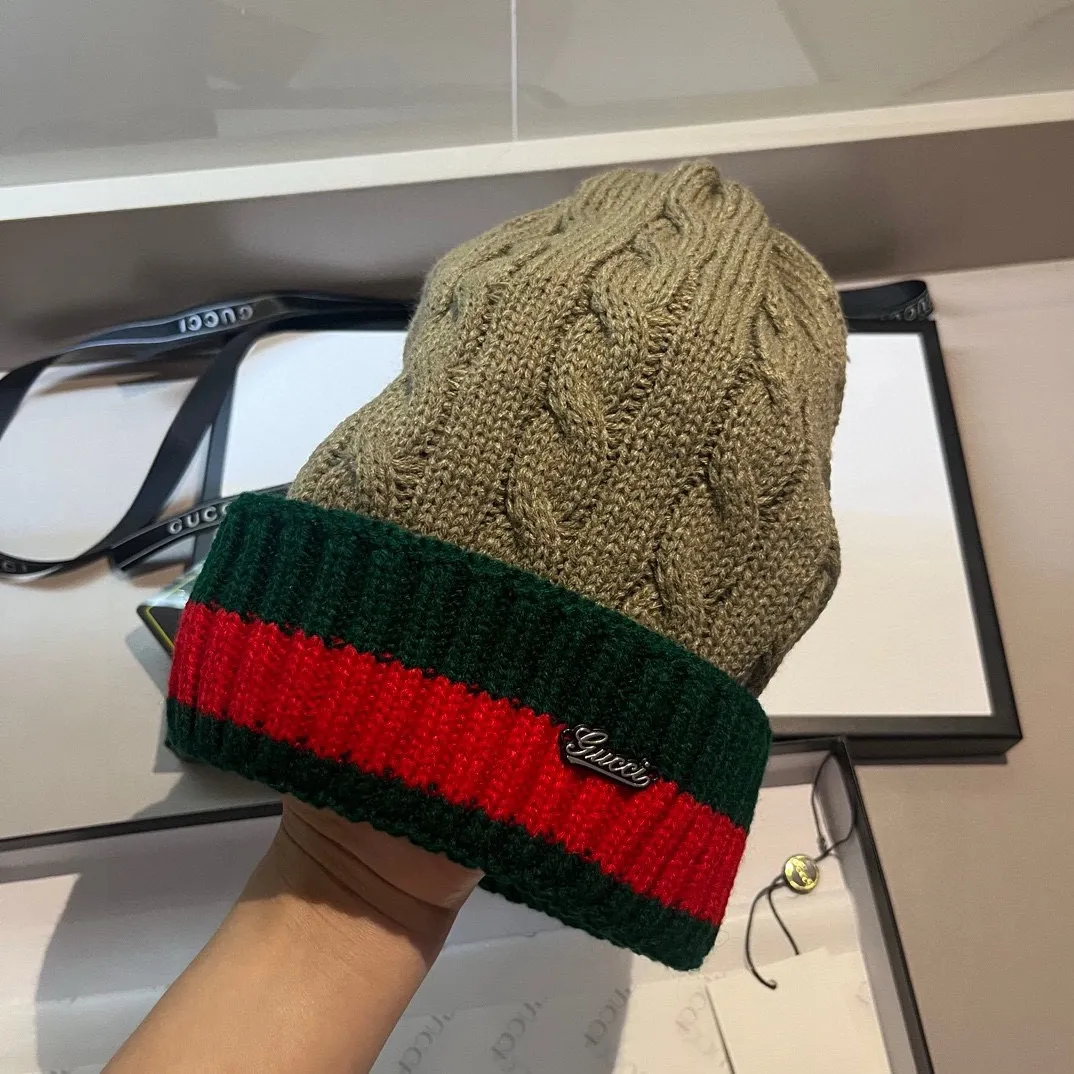 💰80¥ Gucci classic beanie, unisex, 4 colors