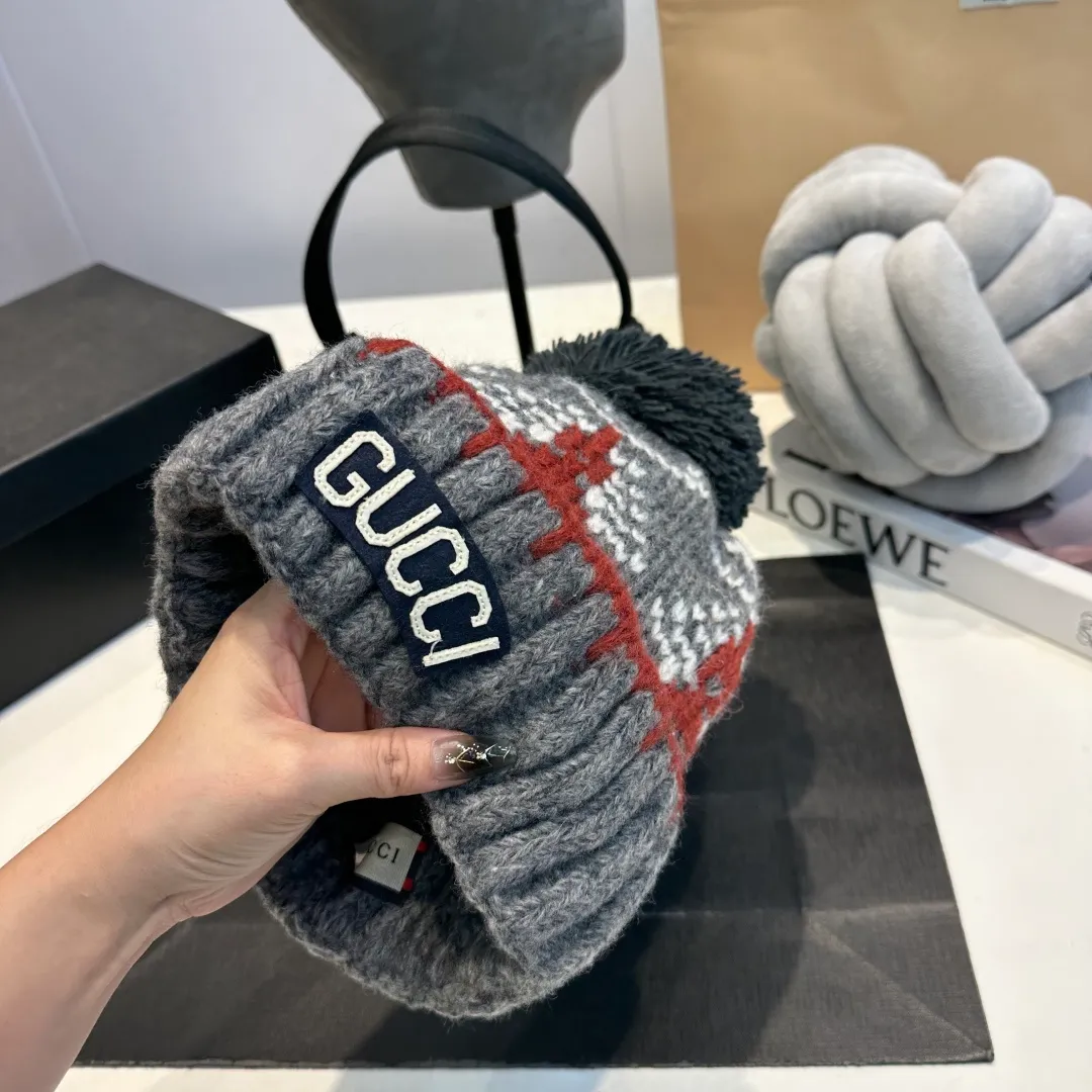 P60 Gucci knitted beanie, unisex