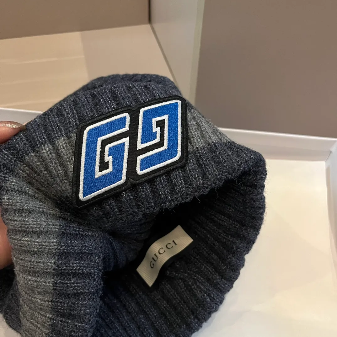 💰80¥ Gucci new knitted hat, men’s knitted beanie