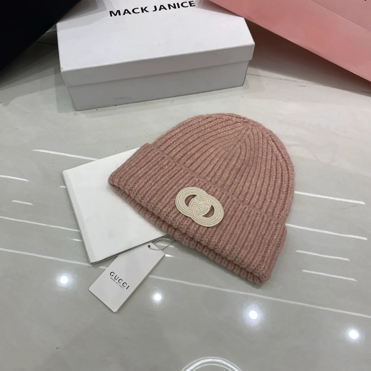 Gucci wool knit hat