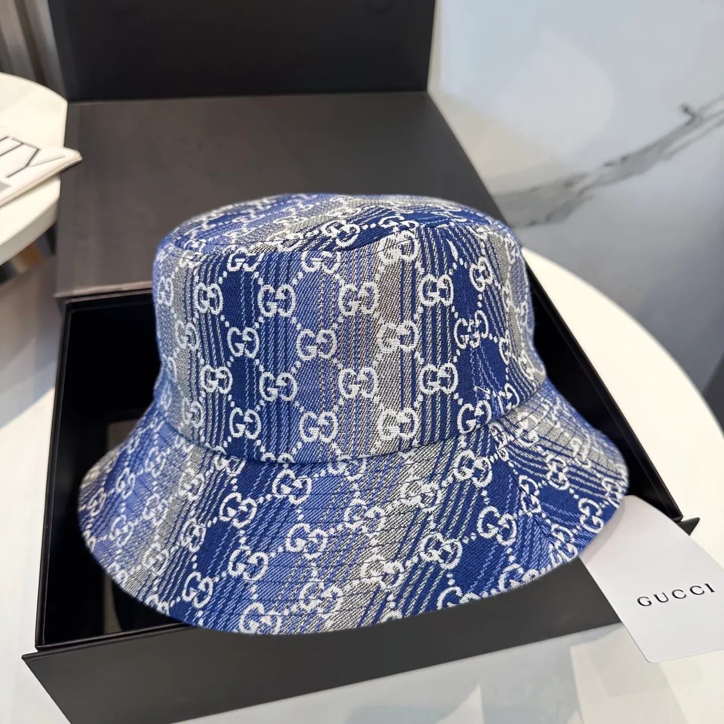 P70 GUCCI 2025 counter new jacquard fisherman hat, very trendy! Casual and sports style, classic production, super easy to match! Look small