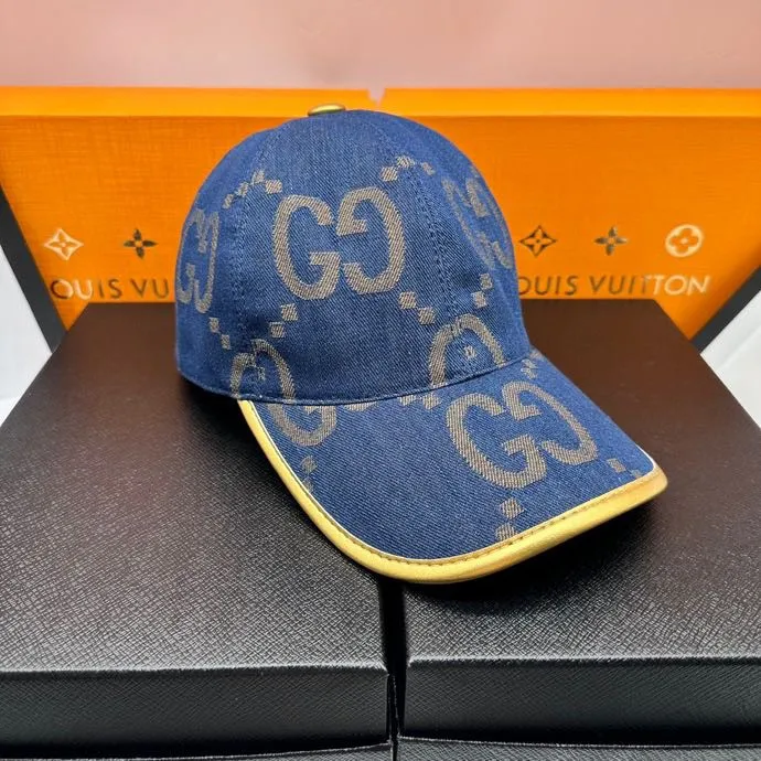 P90 hot selling Gucci (Gucci) large double G, perfect pairing, top original order, excellent quality, the same baseball cap as the official website, actual photo taken, ready to ship quickly