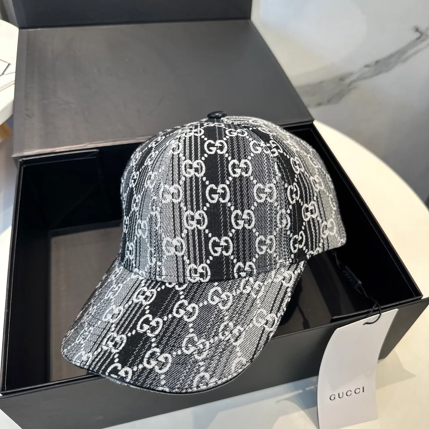 P66 GUCCI Gucci 2025 counter new jacquard baseball cap🧢very trendy! Casual and sports style, classic production, super easy to match! Look small