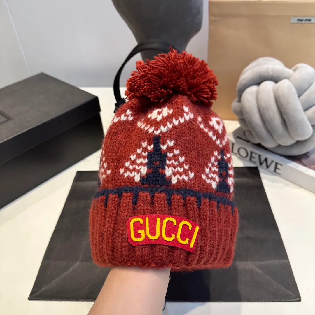 P60 Gucci knitted beanie, unisex