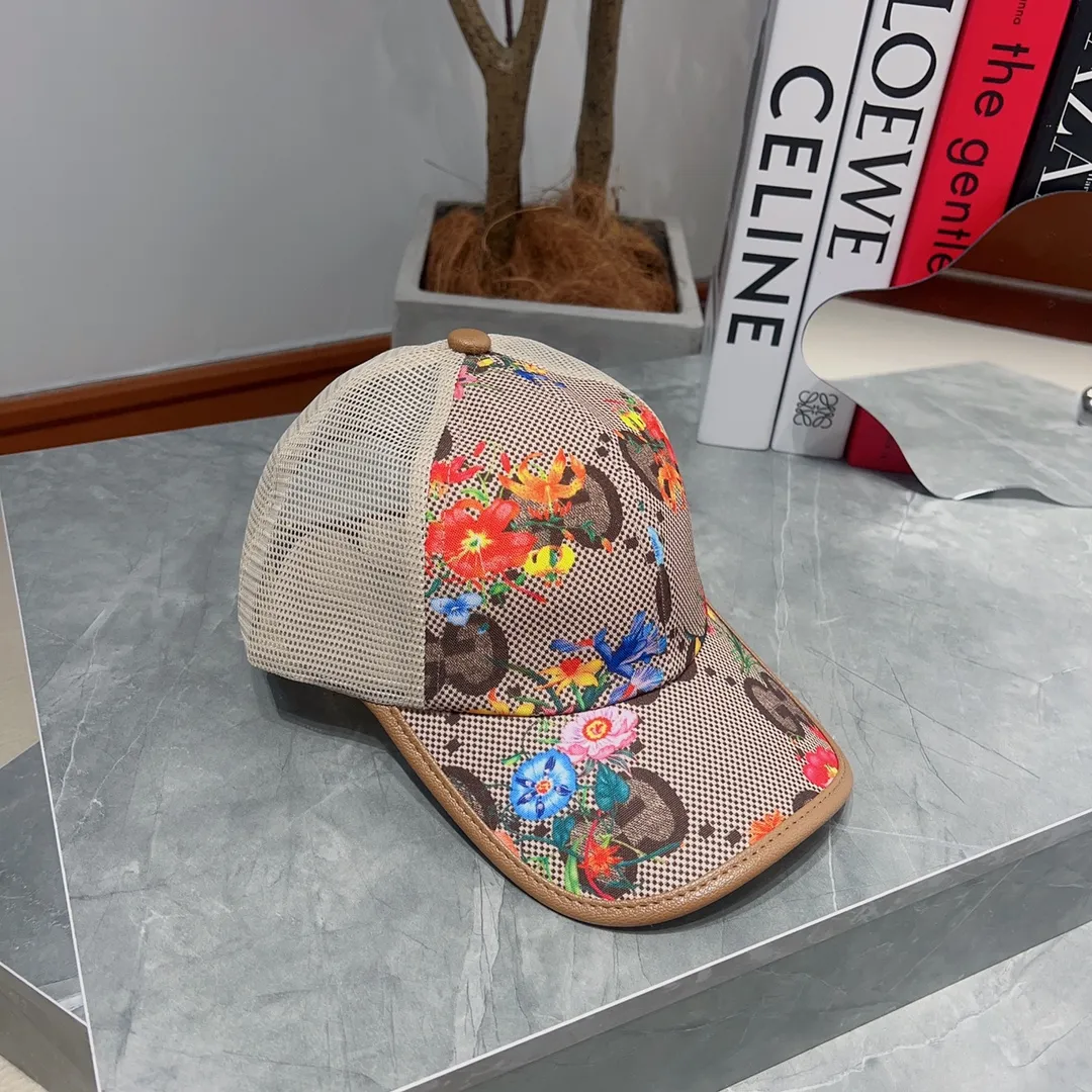 🉐60💰 🧢GUCCI Gucci 🧢 Summer breathable mesh cap, high version baseball cap, using high-end bottom, single quality,