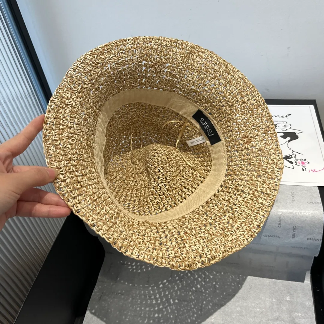 💰110¥ Gucci new straw hat, foldable