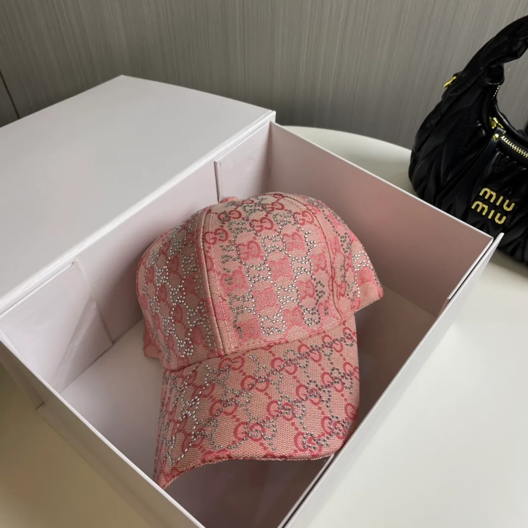 P90 🧢High version shipped from Gucci official website, full diamond logo baseball cap, very classic, popular retro beauty, usable in all seasons, a must-have when going out, very flattering