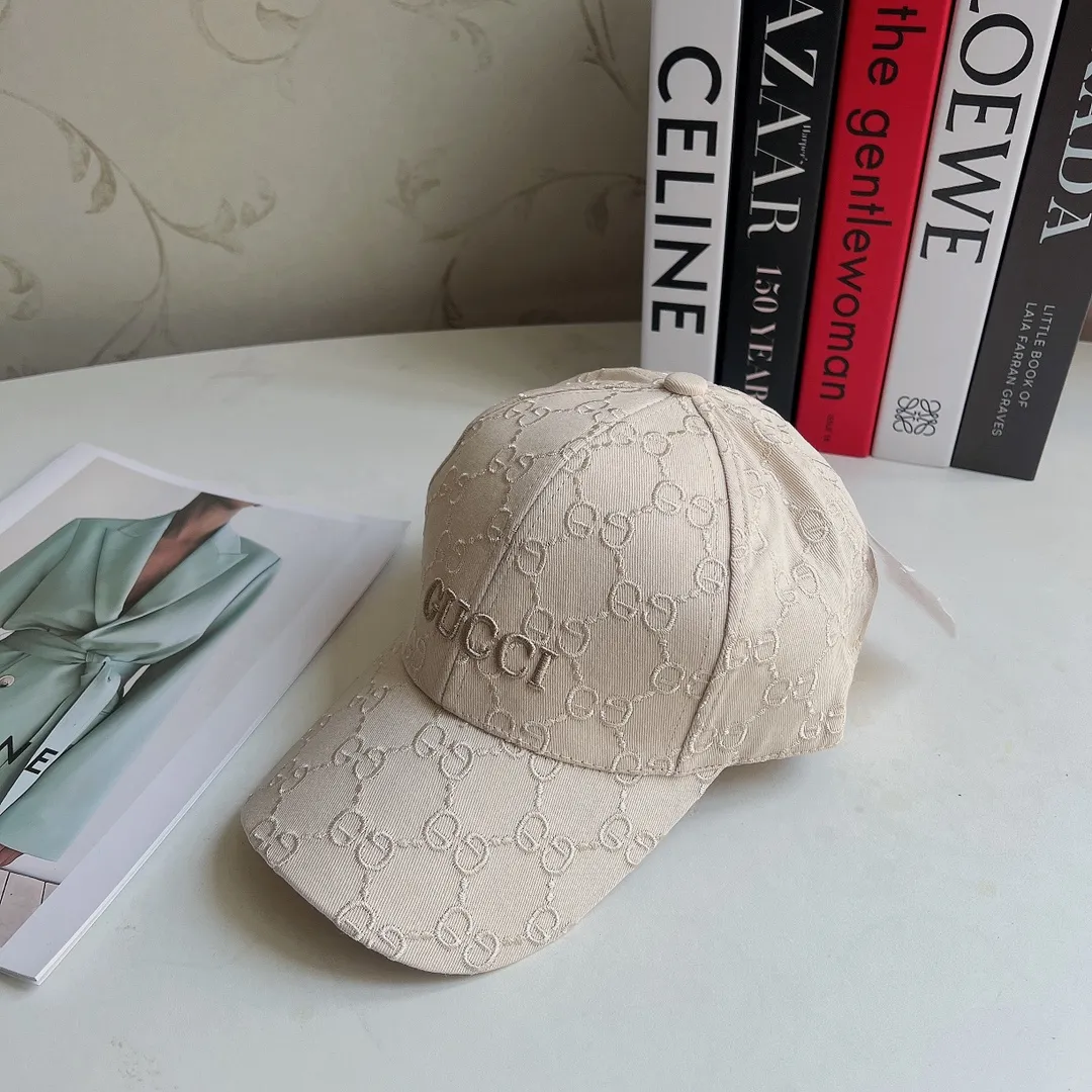 Special batch 🉐️70 🧢Gucci, 2022 summer baseball cap G family baseball cap letter embroidery fashion catwalk cap with playful personality, age-reducing fashion item, a must-have for fashionistas
