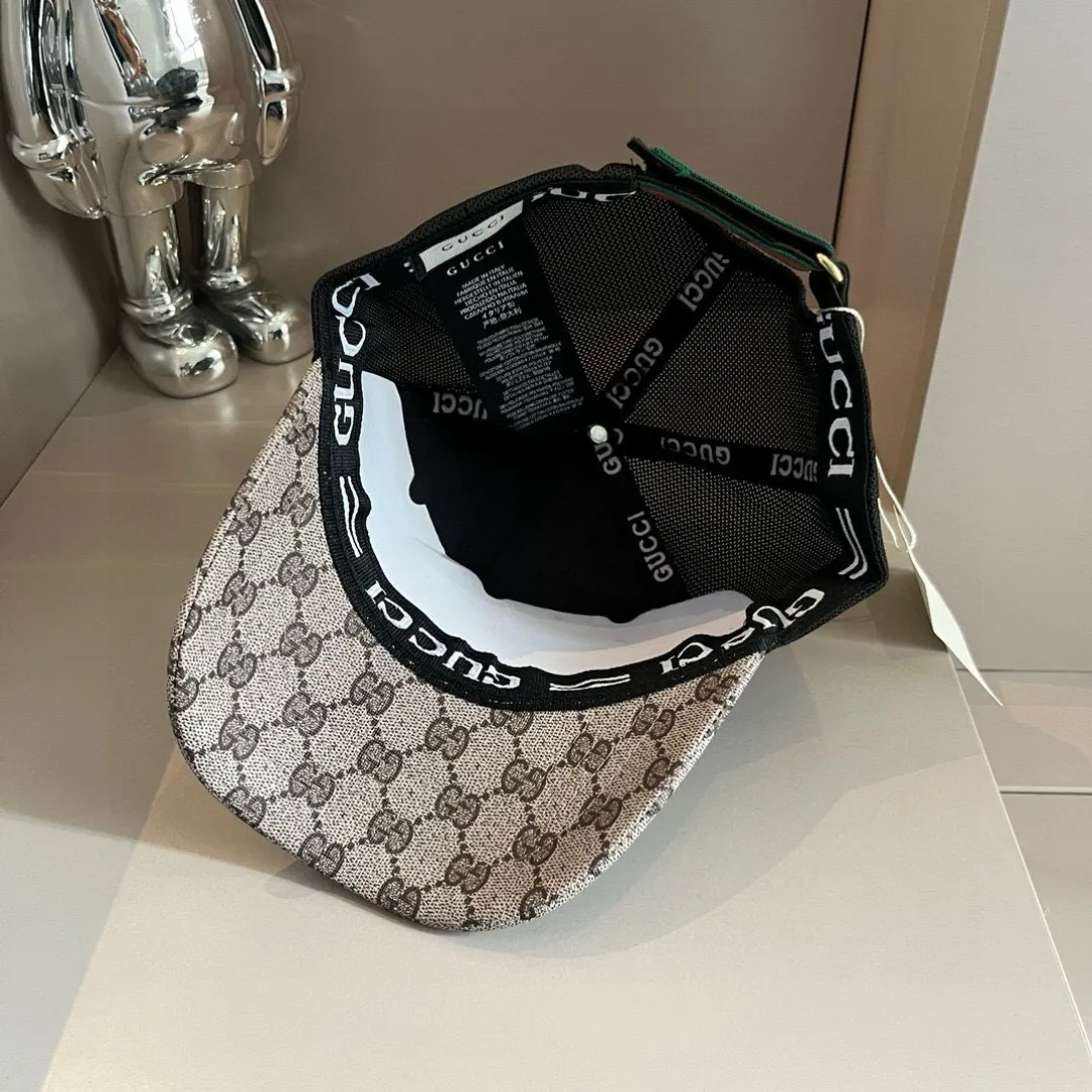💰60¥ Gucci Gucci mesh baseball cap, unisex, casual running style