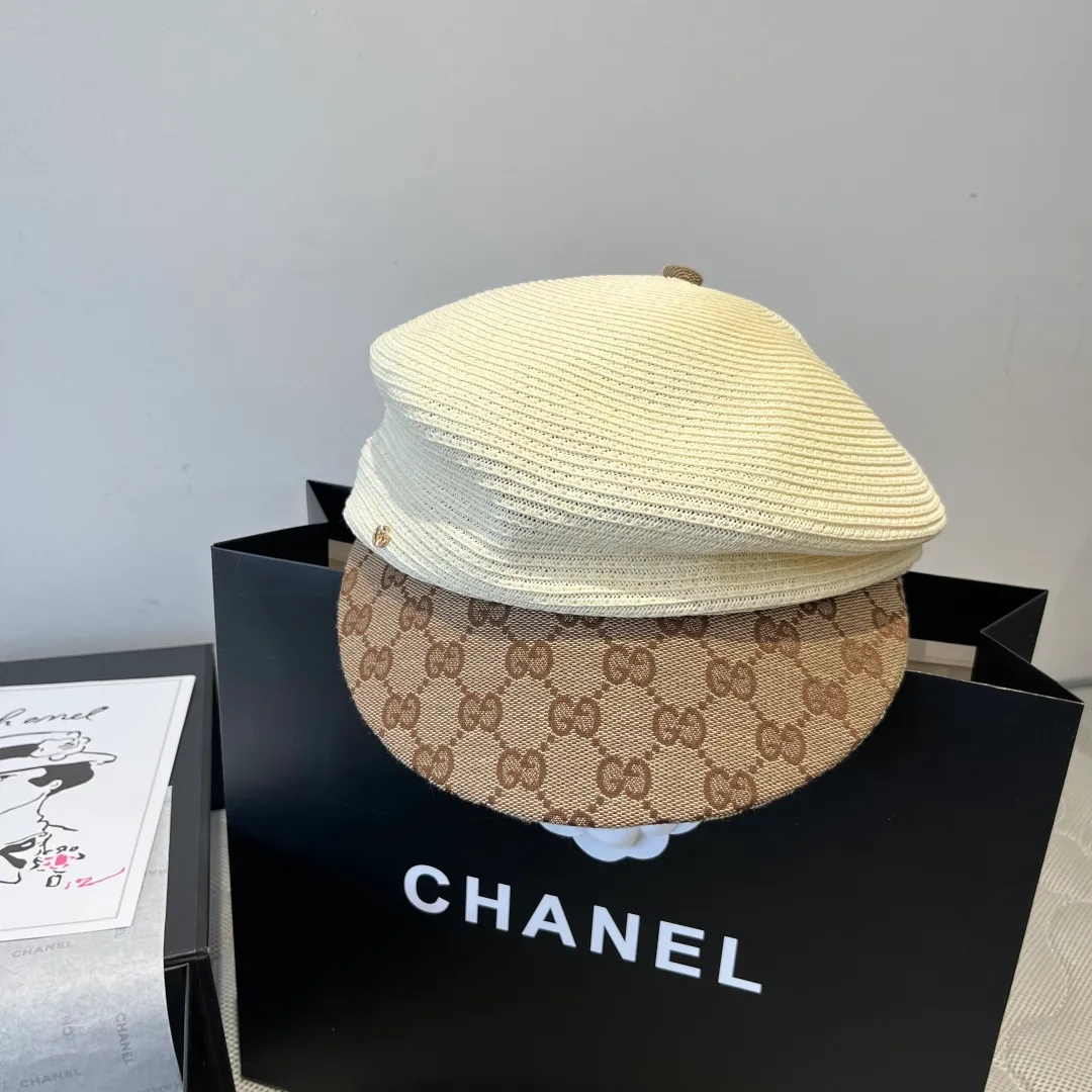 💰140¥ Gucci military cap, knight hat, head circumference 58cm