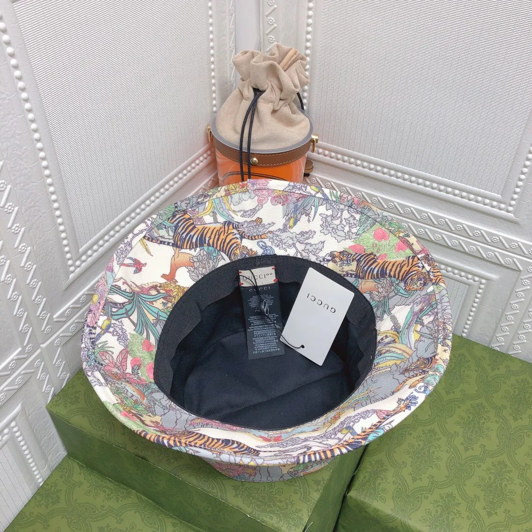 Special batch of 80 Gucci GUCCI 2022 official website synchronization Animal World Series Super beautiful new fisherman hat, excellent quality👍👍👍👍Fashionable and versatile