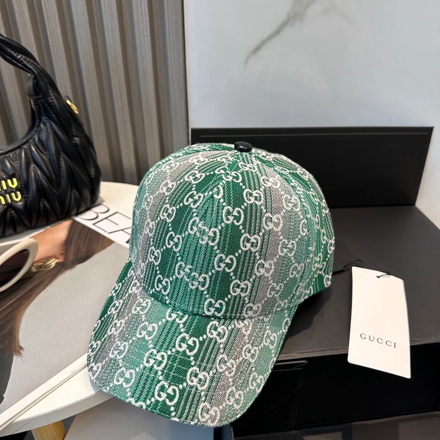 P60 GUCCI Gucci 2025 counter new jacquard baseball cap 🧢 very trendy! Casual and sports style, classic production, super easy to match! Look small