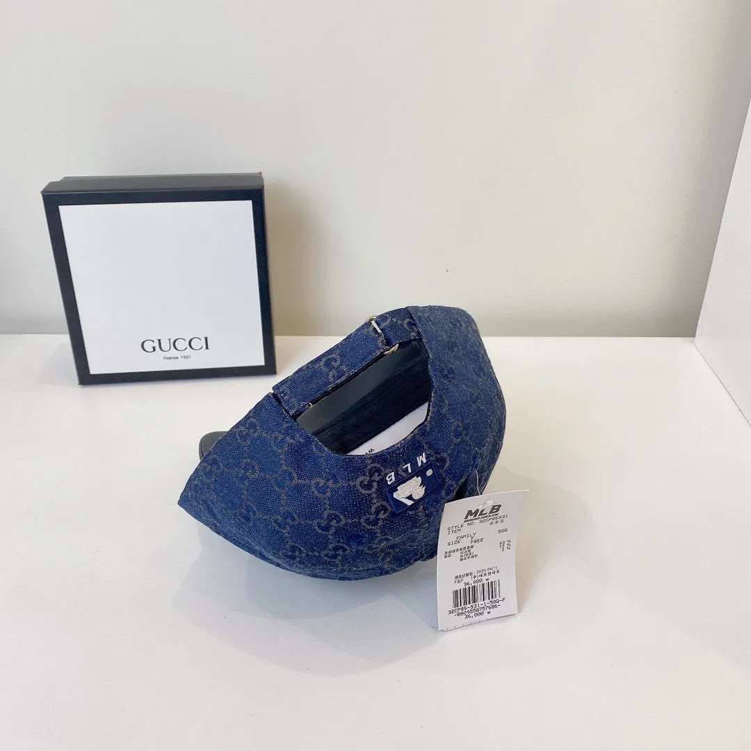 Special P80💛 comes with dust bag. [GUCCI] 2022 new counter synchronized leather-rimmed baseball caps, perfect details, men’s and women’s models, super brand, easy to match!