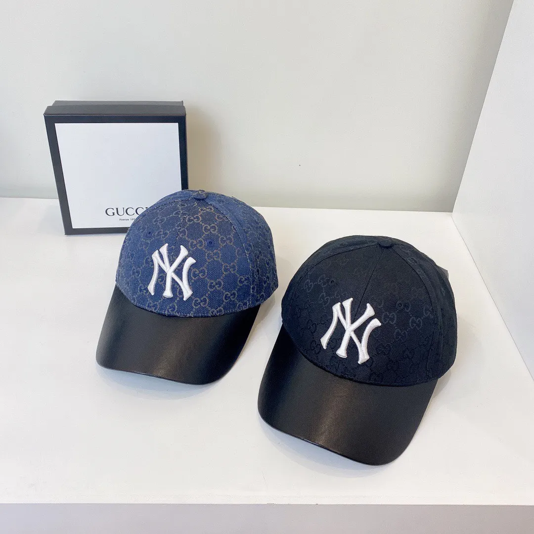 Special P80💛 comes with dust bag. [GUCCI] 2022 new counter synchronized leather-rimmed baseball caps, perfect details, men’s and women’s models, super brand, easy to match!