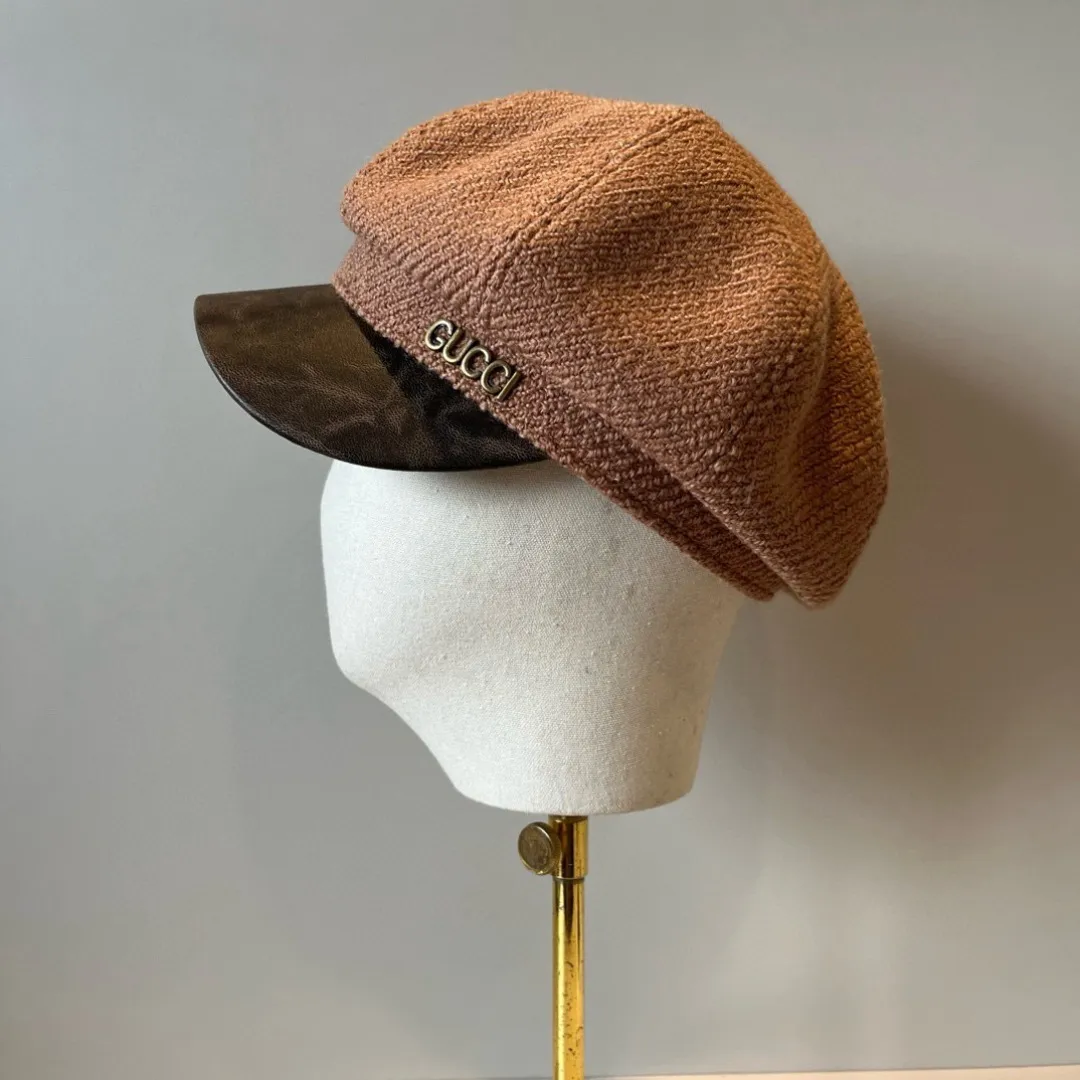 🉐160¥ Gucci new duck bill painter's hat, head circumference 57cm