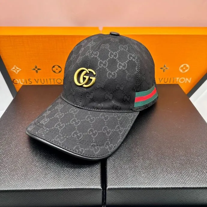 P90 new model has arrived! Gucci (Gucci) metal double G, the latest model at the counter, top original order, excellent quality, the same baseball cap as the official website, real shot, ready to ship quickly