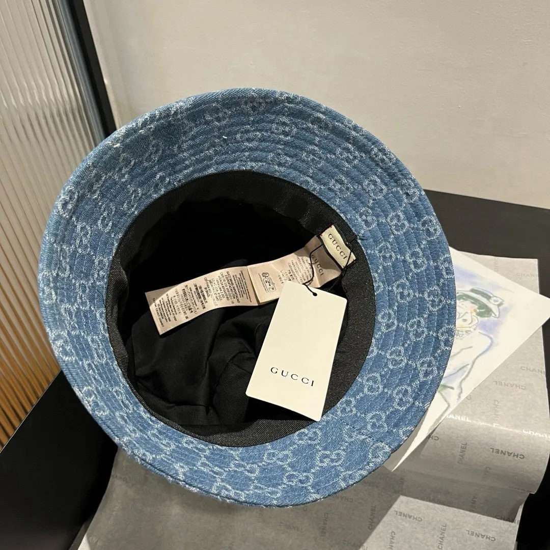 💰100¥ Gucci new denim bucket hat