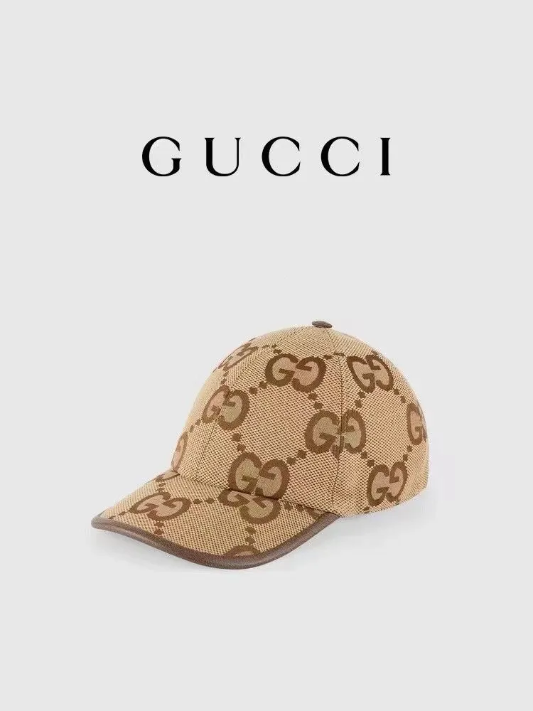 P240 Gucci Gucci classic presbyopic baseball cap 1:1 original replica, same style for men and women