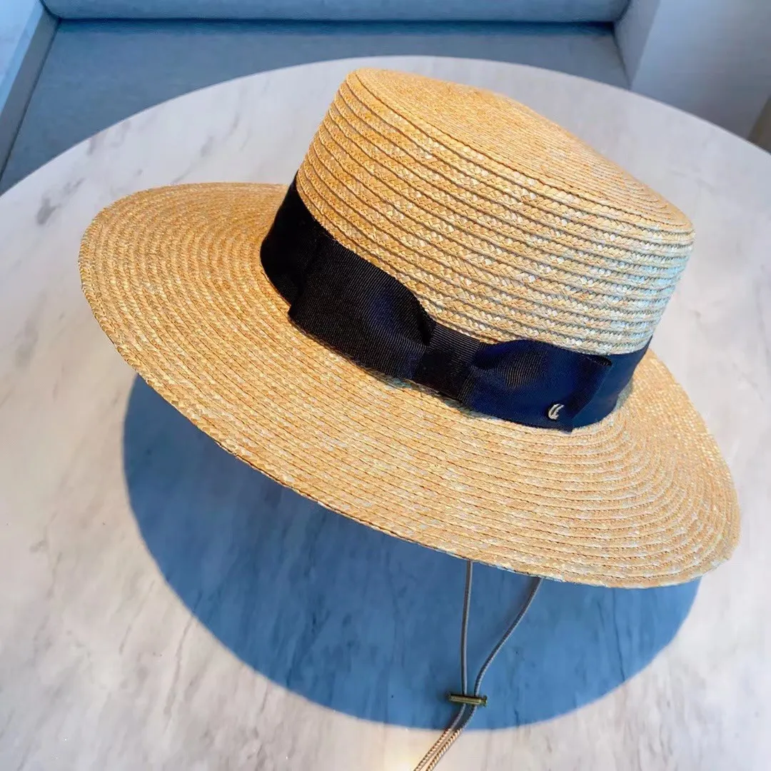 💰150¥ Gucci straw hat, flat top hat, advanced customization, head circumference 57cm