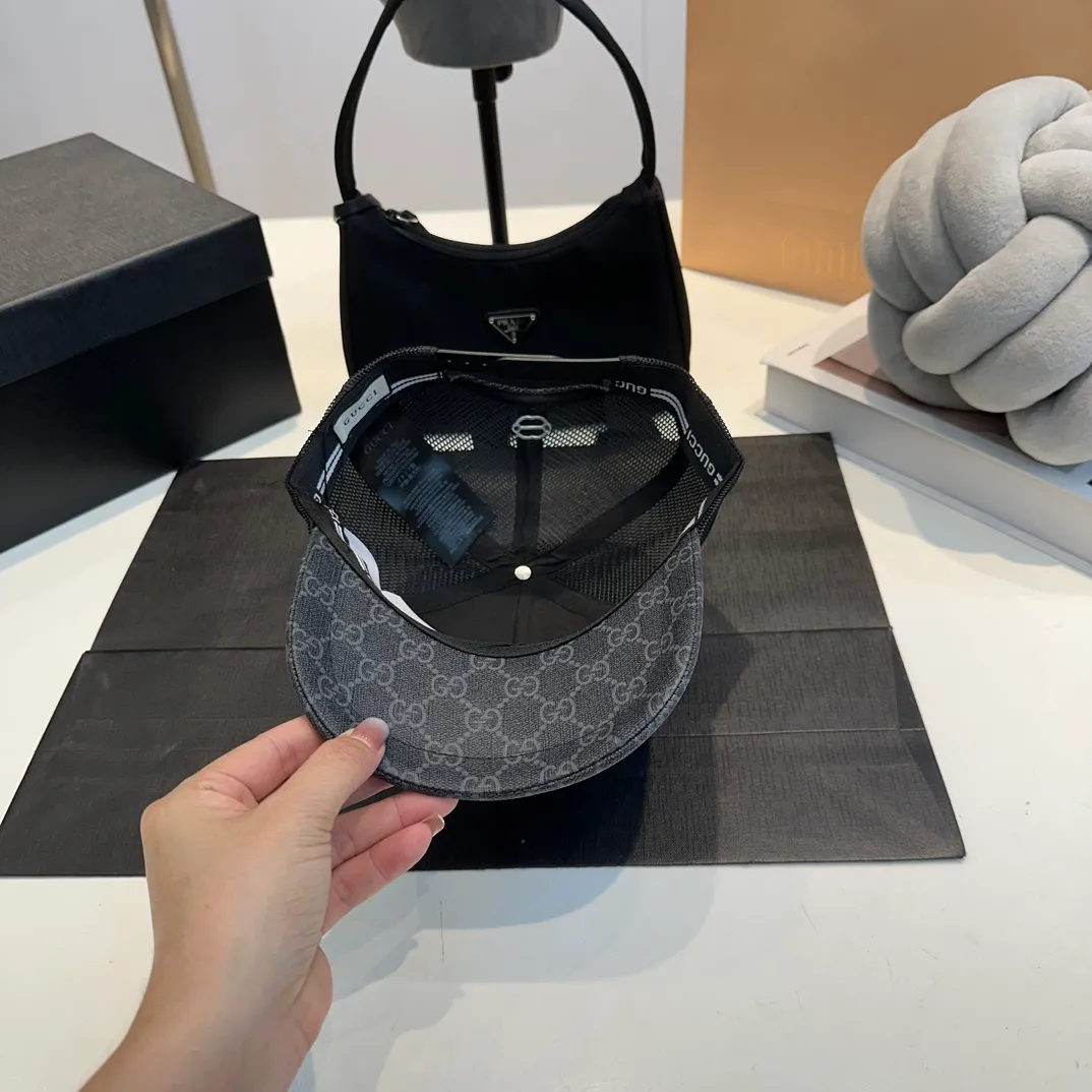 P54 Gucci mesh baseball cap, unisex, casual style