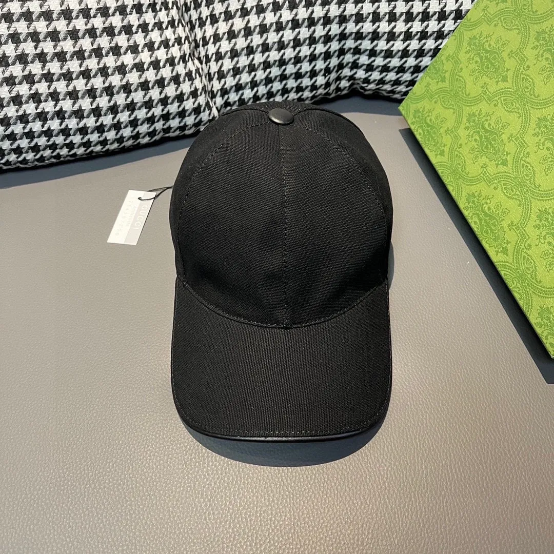 🉐️90 hot new models are back in stock!          , Gucci (Gucci) latest original baseball cap, double G small embroidery, 1:1 mold opening and customization at the counter, sales at the counter 1600+, purchasing the best-selling model🥰🥰original canvas fabric + original customized elastic webbing, pure cotton lining, light, breathable, fashionable and versatile, excellent quality, shipped in black and white!